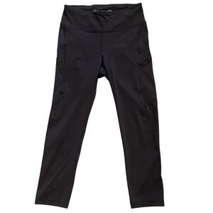 Outdoor Voices Zoom 21" Crop 1/2 Workout Gym Yoga Pant Women's Black Size S Gym